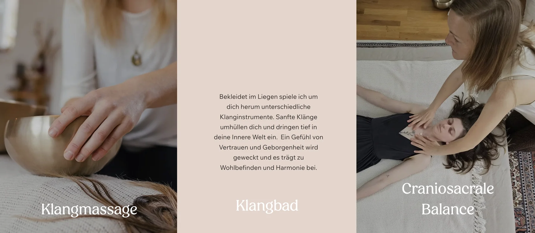 Klangfülle – Klangmassage, Klangbad und Craniosacrale Balance